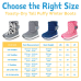 Jan & Jul - Me-Put-On - Tall Puffy - Bottes d'hiver antidérapantes - Prune